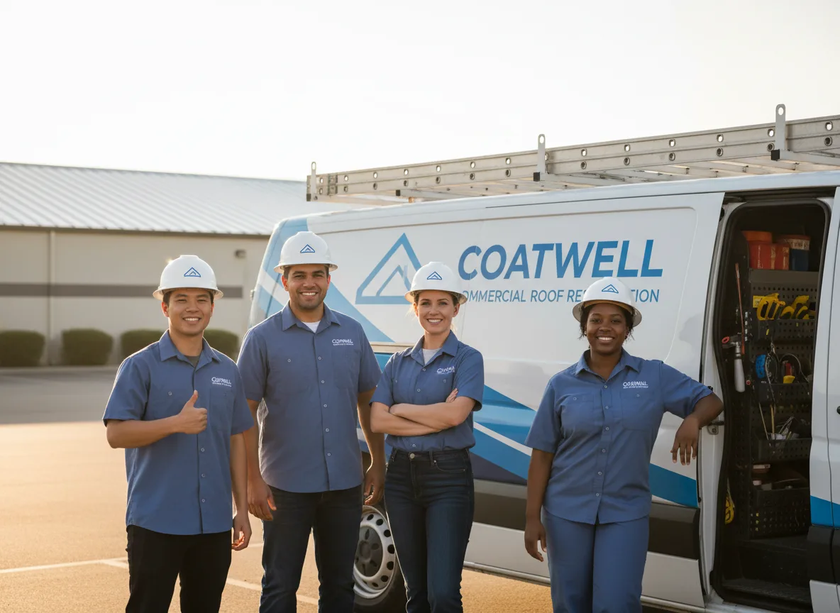 Commercial roof coating company in Casey, IL
